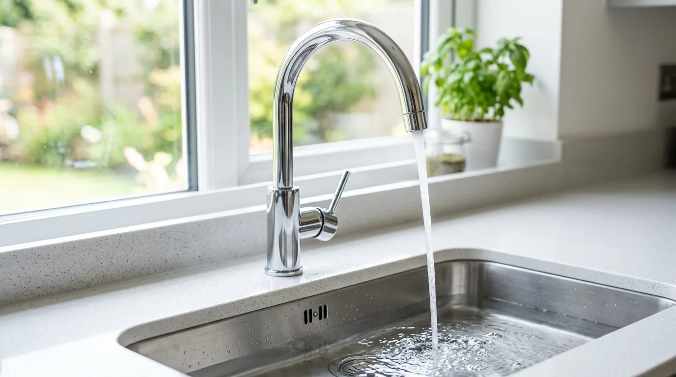 Local Plumbing Master Pros same day plumber fixing a faucet in Payson, UT
